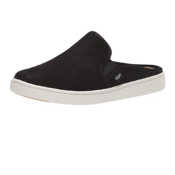 ugg gene nubuck slide sneakers